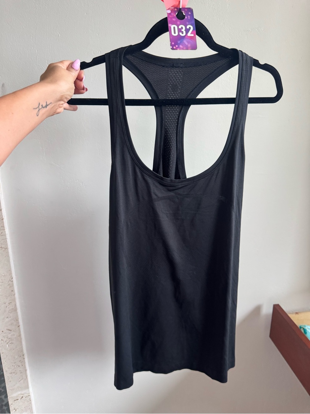 32. lululemon athletica Black Racerback Tank